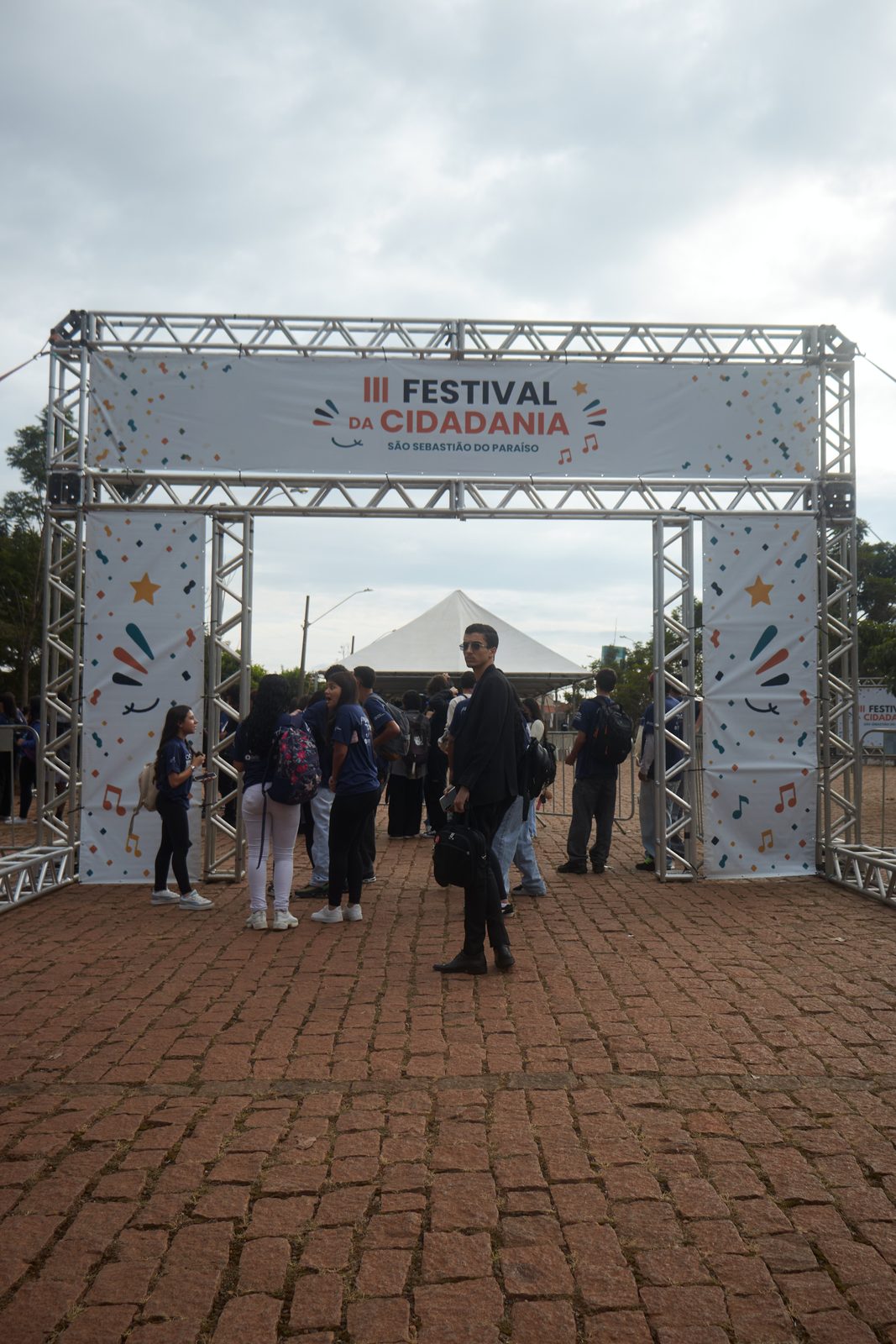 Festival da Cidadania — entrada do evento